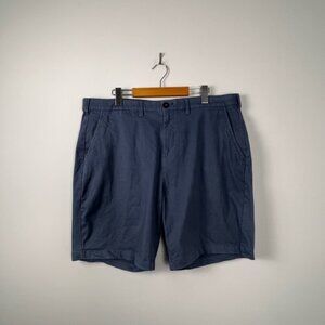 JACHS New York Men's Chino Shorts - Navy - Size 38
